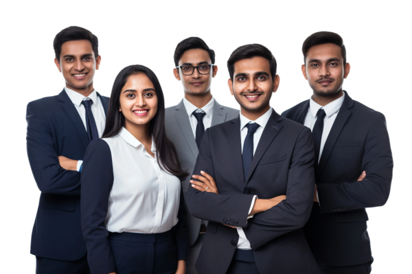 banner image of the company employees