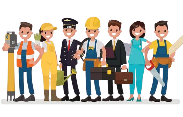 banner image of the company employees